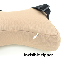 Fauteuil dentaire d'hiver en velours pelucheux à mousse à mémoire de forme, ergonomique pour le dos, pour le gaming, le bureau, écologique, imperméable, avec ventouses pour baignoire, voiture et camping