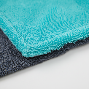 Serviette en microfibre sur mesure pour le nettoyage des voitures, super absorbante, tricotage en chaîne, logo imprimé, toutes tailles, fabriquée en Corée - Product Image 1