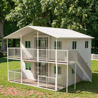 Casa Contenedor Prefabricada de Lujo, Expandible, Lista para Habitar, 5 Dormitorios, Precio de Casa Prefabricada, Casa Modular