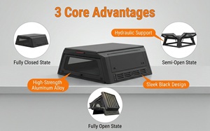 Cubierta de Caja de Camioneta de Aleación de Aluminio Manual para Nissan Navara PRO-4X <span class=keywords><strong>Warrior</strong></span> 2021+ con Cierre de Caja Trasera y Características Impermeables - Product Image 4