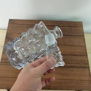 Ensemble de carafe à whisky carrée en verre transparent sans plomb de 25 oz, boîte en bois gravée personnalisée pour whisky, liqueur, <span class=keywords><strong>scotch</strong></span>, <span class=keywords><strong>bourbon</strong></span> - Product Image 3