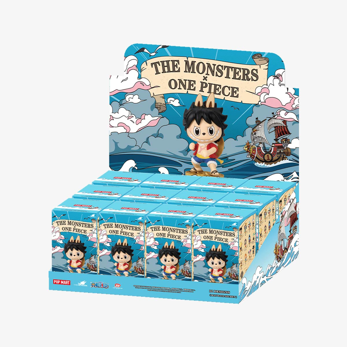 Original 12 boîtes/ensemble ONE PIECE