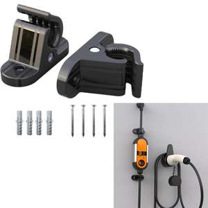 Clips de cable de carga EV, soporte de cargador, soporte de clip fijo, abrazadera, organizador de cables para coche eléctrico EV - Product Image 4