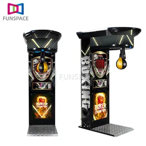 Funspace Amusement Coin Operated Games Punching Ultimate Maquina De Boxer Electronic Tickets Redemption Arcade Boxing Machine
