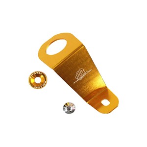 Passenger Radiator Mounting <b>Bracket</b> Aluminum Alloy Red For Honda Civic EG Retrofit Upgrade - Product Image 3