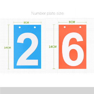 Compteur de score manuel de tableau de bord Portable pour volley-ball Tennis tableau de bord à deux chiffres <span class=keywords><strong>Flipper</strong></span> fournisseur de sport - Product Image 5