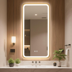 Espejo LED Iluminado de Cuerpo Entero, Rectangular, Grande, Moderno y Personalizado, con Marco de Vidrio, para Salón de Belleza, Peluquería, <span class=keywords><strong>Baño</strong></span> y Vestidor - Product Image 6