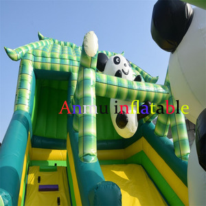 Un ensemble <span class=keywords><strong>de</strong></span> trampolines gonflables avec toboggan sur le thème des pandas géants est devenu très populaire auprès des enfants. - Product Image 5