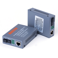 Convertisseur de média en Fiber optique RJ45 A/B, émetteur-récepteur, 10/100M HTB 3100 25KM, prix d'usine