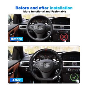 <span class=keywords><strong>Volante</strong></span> de Fibra de Carbono Real en Existencia en EE. UU. para <span class=keywords><strong>BMW</strong></span> M3 328i <span class=keywords><strong>335i</strong></span> SSG E90 E91 E92 E93 con Orificios Grandes para Paletas de Cambio Ohc - Product Image 6
