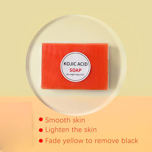 Sabun Label pribadi 100G Vitamin C, sabun asam Kojic penghilang tungau wajah bersih perawatan kulit mandi - Product Image 5