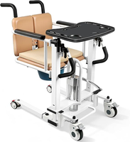 Chaise élévatrice hydraulique pour personnes âgées, avec fonction de transfert, de toilette et de douche, équipement de sécurité pour salle de bain en alliage d'aluminium, matériel de soins de santé