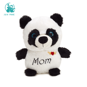 Trẻ Em Bé Đồ Chơi Phim Hoạt Hình Tùy Chỉnh Thú Nhồi Bông Mềm Gấu Trúc Sang Trọng/Khỉ/Con Voi Con Rối Tay - Product Image 6