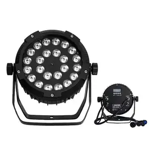 ZY 24*10W RGBW 4IN1 240W 55in1led Par işık LED sahne işık LED projektör açık su geçirmez DJ düğün sahne gösterisi işık