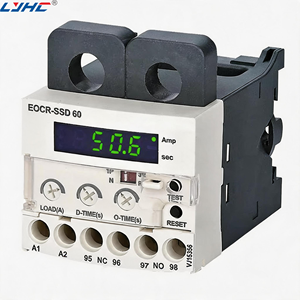 Relais de protection moteur numérique de précision EOCR-SSD 220V, relais thermique électronique réglable contre les surcharges pour pompes et ventilateurs industriels - Product Image 6