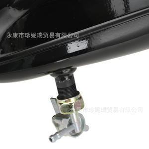 Tanque de Combustible para Motocicleta Zhen Nirui, Tanque de Gasolina de Hierro de 4L para Motor de 80cc, Pieza de Repuesto con Tapa - Product Image 2