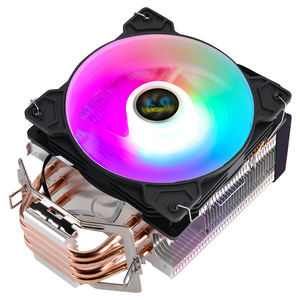 Pure Copper 4 Heat Pipe CPU Cooler Universal Desktop <b>Computer</b> Full Platform RGB PWM4PIN <b>Fan</b> Silent Case <b>Computer</b> Co - Product Image 2