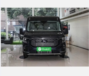 Sièges en cuir personnalisés pour <span class=keywords><strong>Ford</strong></span> <span class=keywords><strong>Transit</strong></span> Van électrique 2022-2024, couleur foncée, côté gauche, véhicule à énergie nouvelle, prix abordable - Product Image 1
