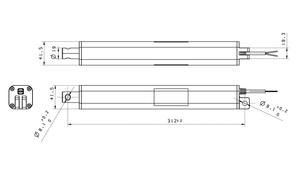 DC pencere açık doğrusal aktüatör IP67 elektrikli itme çubuğu Richmat 12v 24v dişli motorlu elektrikli bisiklet araba ROHS tekne - Product Image 3