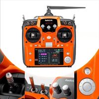 Radiolink AT10II 12 canaux 2,4 GHz Bande ISM DSSSFHSS QPSK avec batterie, prise en charge PWM/SBUS/PPM, télécommande programmable pour contrôle mixte