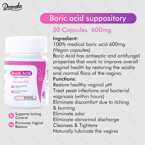 Bán buôn thuốc đạn axit boric có tính axit nữ tính rửa axit boric loạt sản phẩm vệ sinh nữ tính - Product Image 4