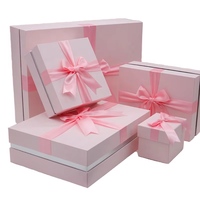 Boîte cadeau de luxe personnalisée avec couvercle et base pour l'emballage de perruques, de vêtements et de chaussures, écologique, certifiée FSC, durable, recyclable