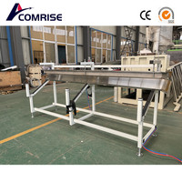 Máquina para Fabricar Perfiles de Plástico PVC WPC, Línea de Extrusión de Marcos de PVC, Máquina de Extrusión de Perfiles de PE PP