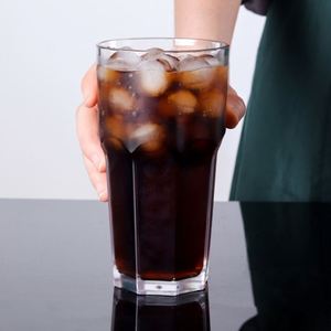 Gobelets à boire directement en PC acrylique dépoli sans BPA, incassables, 500 ml, pour boissons, restaurants, camping, compatibles lave-vaisselle - Product Image 2