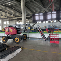 Equipamento Elevatório Aéreo Elétrico Hidráulico Tipo Aranha com Esteiras para Todos os Terrenos