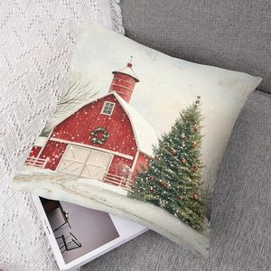 45x45cm Square Christmas <b>Cushion</b> Covers & Pillow Covers for Home Decor-Factory Wholesale Textile - Product Image 3