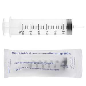 Faktor pasokan langsung Volume tinggi 100-500ml kemasan individu jarum suntik plastik sekali pakai alat suntik kunci Luer tanpa jarum - Product Image 4