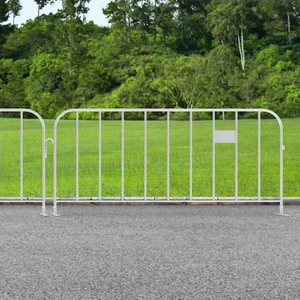 Barriera di Controllo Folla di Alta Qualità, Facilmente Assemblabile, con Rivestimento in Polvere per Eventi - Product Image 3