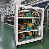 Stabilisateur de tension solaire pour onduleurs de fermes solaires et lignes électriques triphasées TNS-30-150KVA