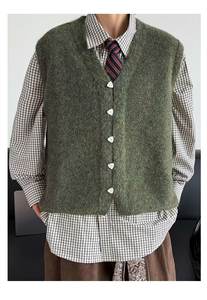 Chalecos Estilo Universitario Originales al por Mayor, Camisas Tejidas Vintage, Chaquetas para Hombre - Product Image 5