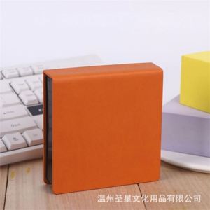 A9 PU Notepad Creativity Business Office Record Memo <b>Pad</b> Enterprise Customized LOGO Wholesale Promotion - Product Image 3