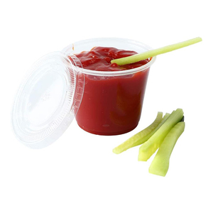 Skydear 1 oz nhỏ nhựa nước sốt <span class=keywords><strong>container</strong></span> PP nước sốt ly Dispenser nhựa phần ly có nắp đậy - Product Image 4