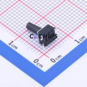 GT-TC074E-H090-L1 Tactile Switch SMD-4P,4.5x4.5mm Switch Single Pole Single Throw Round Button 1.3N Vertical Mount - Product Image 2