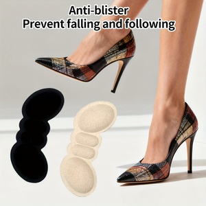 Plantillas para <span class=keywords><strong>Zapatos</strong></span> <span class=keywords><strong>de</strong></span> Tacón Alto DAMEI para <span class=keywords><strong>Mujer</strong></span>, 2 Piezas, Tela Elástica Imitación Gamuza, 0.7cm <span class=keywords><strong>de</strong></span> Grosor, Protectores <span class=keywords><strong>de</strong></span> Tacón - Product Image 2