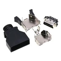Connecteur de soudure 26 broches SCSI pour servomoteur, 14P, 20P, 36P, 50 broches, avec borne MDR à shrapnel fixe, SM-26Pin, type CN, tête mâle à clipser