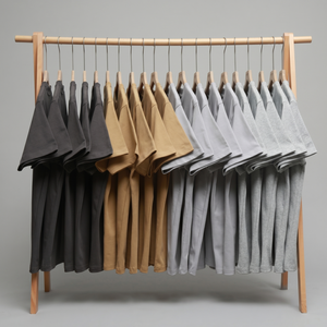 เสื้อยืดเปล่าสีพื้นแบบเรียบง่าย ผ้าฝ้าย 100% เนื้อหนา ขายส่ง สีพื้น พิมพ์ลายได้ ผู้ชาย ไซส์ใหญ่ ยูนิเซ็กซ์ รุ่น 6658 - Product Image 1
