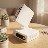 Mini PC de Alto Rendimiento Intel Core N150, 32GB DDR4, 512GB NVMe SSD, USB3.2, Gigabit Ethernet, Win11 Pro, 4K Gaming, Oficina, Escritorio
