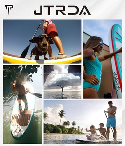 JTRDA 2024 Aletas de Tabla de Surf de Plástico de Alta Calidad con Certificación CE, Fabricante Chino, Juego de Tabla de Paddle Surf Inflable SUP Center al por Mayor - Product Image 5
