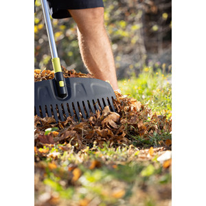 Epoca cào lá lớn để làm sạch Vườn cỏ & khu vực rộng nỗ lực tối thiểu. Linh hoạt bền răng thích ứng bề mặt không đồng đều Italy - Product Image 2