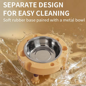 Ciotola per Animali Domestici in Acciaio Inox, Ciotola Rialzata per Cibo Gatti, Vendita all'Ingrosso - Product Image 6