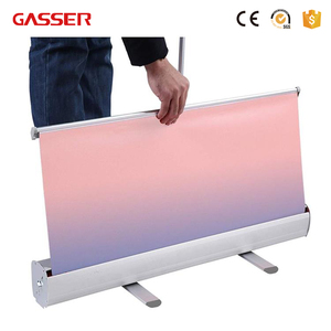 <span class=keywords><strong>Banner</strong></span> Enrollable Plegable en Forma de <span class=keywords><strong>L</strong></span> para Publicidad, Impresión Digital, Precio de Fábrica en China - Product Image 4