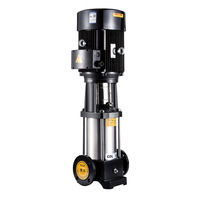 Pompe à eau à haute pression CDL/CDLF pompe centrifuge à plusieurs étages verticale légère en acier inoxydable pompe à fréquence Variable