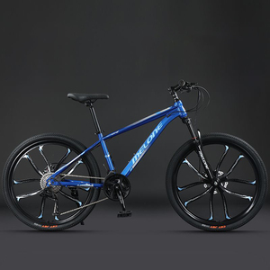 New Design 26'' Aluminum Handlebar System Carbon Steel <b>Frame</b> Full Suspension Disc 27-speed Downhill Mountain Ns-zl108 New - Product Image 4