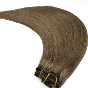 Extensiones de cabello humano virgen de visón Real, Clip de cabello Natural, precio de fábrica, venta al por mayor - Product Image 6
