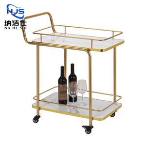 Modern Luxe Hotel Serveren Trolley Bar Kar Roestvrij Staal Voor Eetrestaurant Keuken Home Bar Outdoor School Ziekenhuis Gebruik - Product Image 1