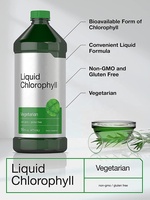 Complément alimentaire à la menthe 100% naturel 6000 mg avec compte-gouttes, chlorophylle liquide naturelle, tendance 2022